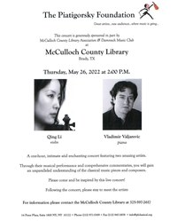 Violin/Piano Concert